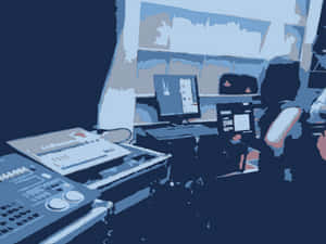 D J Booth At Event.jpg PNG with transparent background