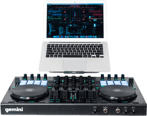 4-channel Virtual Dj Controller - Gemini G2v Dj Controller, HD Png Download PNG with transparent background