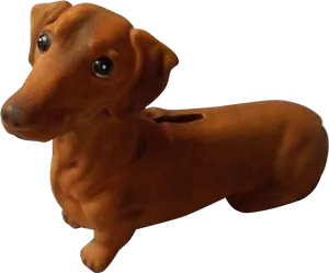 Dachshund Figurine Object PNG Image