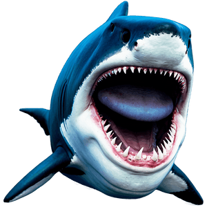 Daddy Shark Blue PNG yya PNG