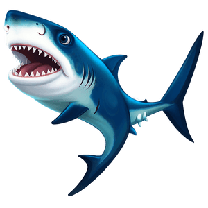 Daddy Shark Clipart PNG 06212024 PNG