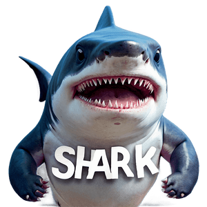 Daddy Shark Cute PNG wxb PNG