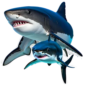 Daddy Shark Family Png 15 PNG Image