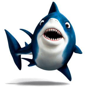 Daddy Shark Graphic PNG byu PNG
