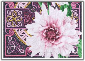Forever Thine Single Dahlia Greeting Card - Dahlia, HD Png Download PNG image with transparent background