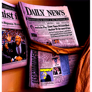 Daily News Newspaper PNG bpm PNG