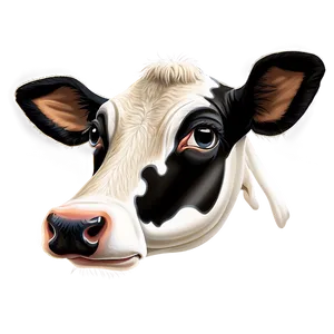 Dairy Cow Face Image Png Bjg11 PNG Image