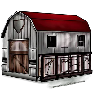 Dairy Farm Barn Png Oge62 PNG Image