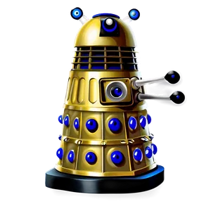 Dalek Illustration Png 06242024 PNG Image