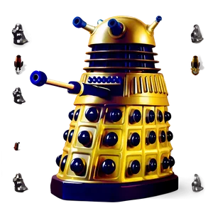 Dalek Vector Art Png 32 PNG Image