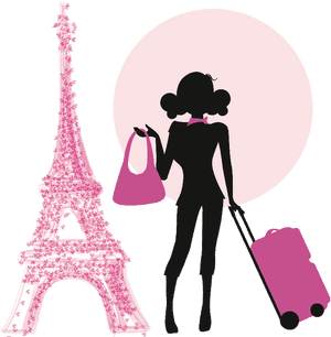 Dall Clipart Paris - Girl In Paris Png PNG image with transparent background