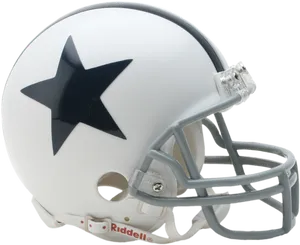 Dallas Cowboys Helmet Iconic Design PNG Image