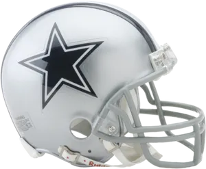 Dallas Cowboys Helmet Side View PNG Image