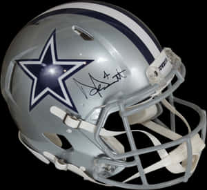 Dallas Cowboys Signed Helmet PNG image with transparent background