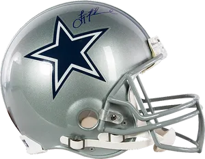 Dallas Cowboys Signed Helmet PNG Image