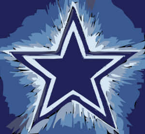 Dallas Cowboys Star Logo Art PNG image with transparent background