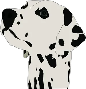 Dalmatian Dog Illustration PNG Image