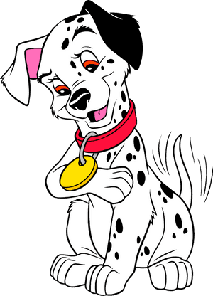 Dalmatian Dog The 101 Dalmatians Musical Coloring Book - Disney 101 Dalmatians Coloring Pages, HD Png Download PNG image with transparent background