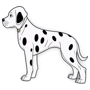 Dalmatian Spots Outline Png 6 PNG Image