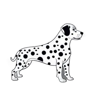 Dalmatian Spots Outline Png Mxx PNG Image