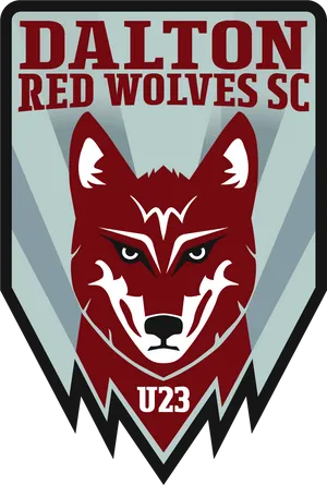 Dalton Red Wolves S C Logo PNG Image