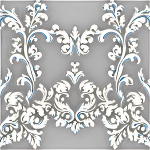 Damask Print Png Xxx PNG Image