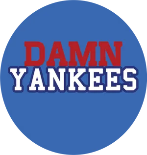 Damn Yankees Logo Parody PNG Image