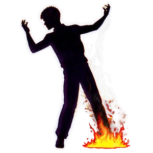 Dancing Flames Anime Png Lpu PNG Image