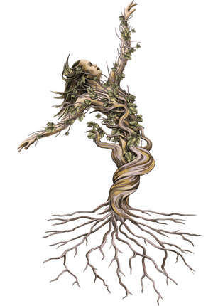 Vine Woman Illustration - Scarlet Vine Cabernet Sauvignon, HD Png Download PNG image with transparent background