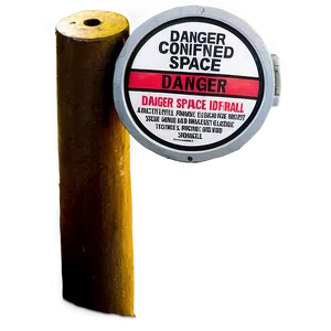 Danger Confined Space Png Rkv PNG Image