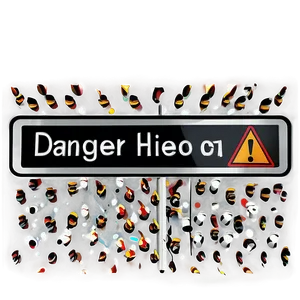 Danger Low Headroom Png Ysw44 PNG Image