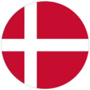 Danish National Flag Dannebrog PNG Image