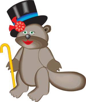 How To Set Use Beaver In Top Hat Svg Vector PNG image with transparent background