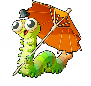 Caterpillar Clipart Funny - Caterpillar Funny Clipart, HD Png Download PNG with transparent background