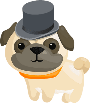Dog Pug Clipart, HD Png Download PNG image with transparent background