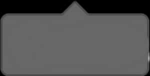 Dark Blank Banner Shape PNG image with transparent background