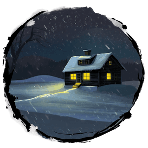 Dark Blizzard Night PNG 87 PNG with transparent background