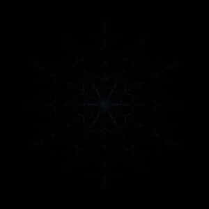 Dark_ Blue_ Mandala_ Pattern PNG image with transparent background