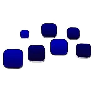 Dark Blue Square Art Png Oib PNG Image