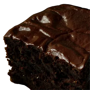 Dark Chocolate Brownie Png Adr PNG Image