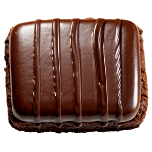 Dark Chocolate Brownie PNG mwg PNG with transparent background