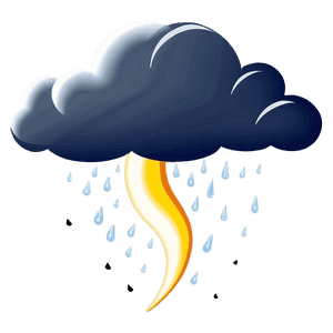 Dark Clouds Thunderstorm PNG 46 PNG image with transparent background
