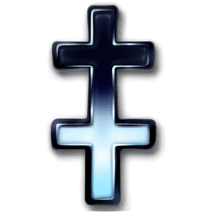 Dark Cross Icon PNG arx19 PNG image with transparent background