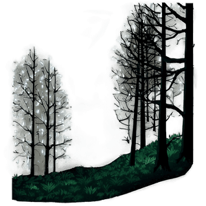 Dark Enchanted Forest PNG arw PNG