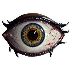 Dark Evil Eye PNG rck PNG image with transparent background