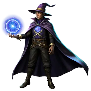 Dark Fantasy Magician Png Lbv98 PNG Image