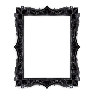 Dark Gothic Frame Png 63 PNG Image