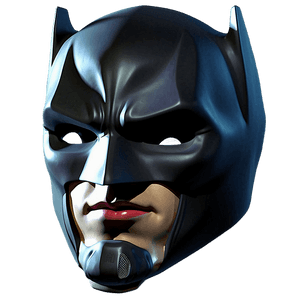 Dark Knight Mask Design PNG hls21 PNG