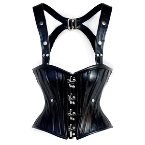 Dark Latex Corset Png 06292024 PNG Image