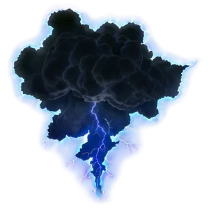 Dark Lightning Blast Png Drs69 PNG Image